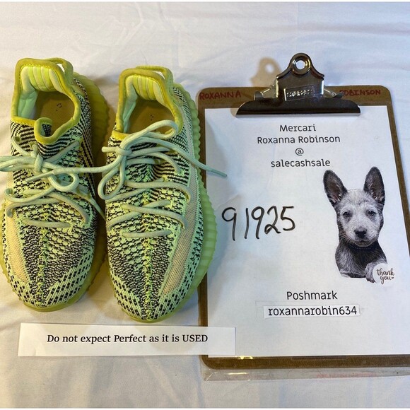 Yeezy, Adidas boost 350, V2 Yeezreel, Pre-owned, Mens, 6.5 main image 6